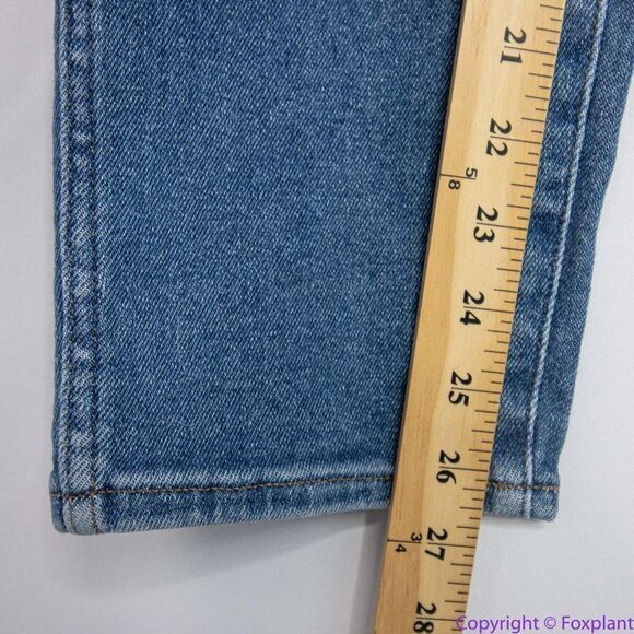 NEW Madewell Stovepipe Jeans in Leaside Wash, 27 - Picture 6 of 15